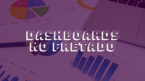 Dashboard em operações de transporte fretado