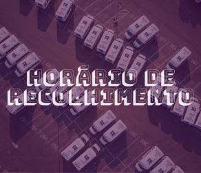 O que é horário de recolhimento de um veículo?