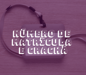 Diferenças entre o número de mátricula e o número do crachá no transporte fretado